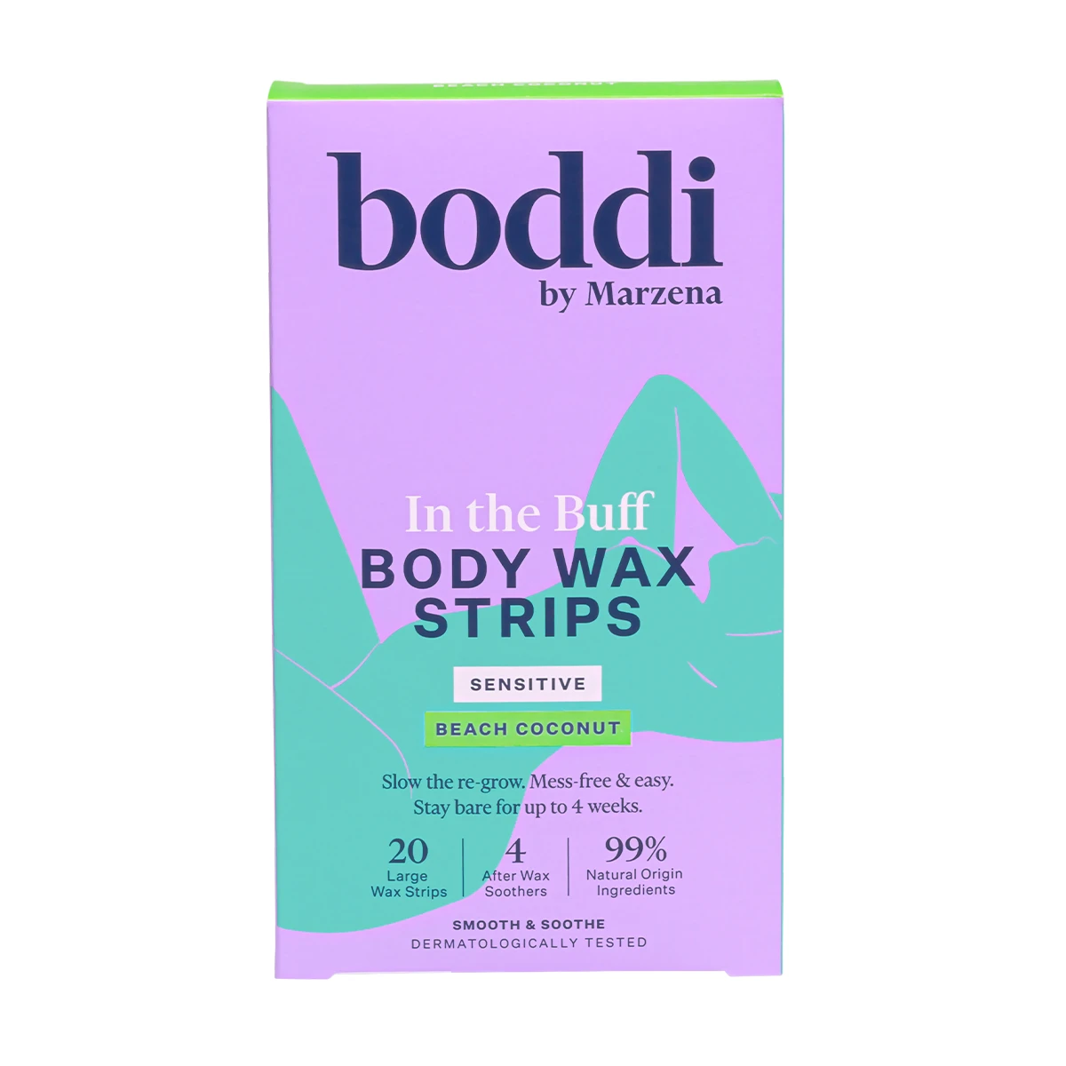 Body Wax Strips - 20pk - boddi