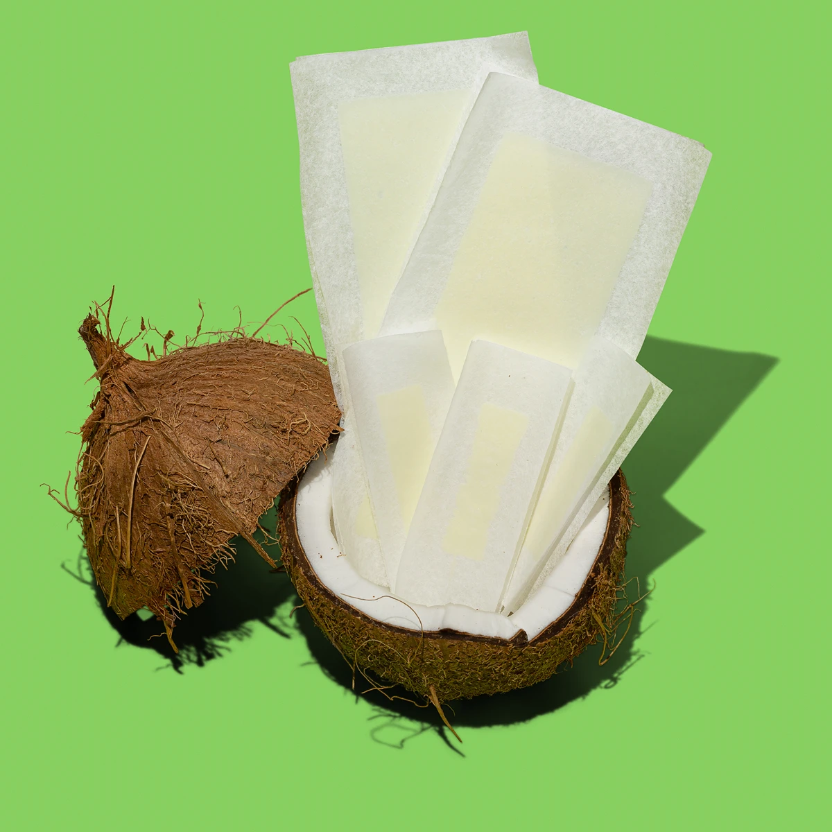 Body Wax Strips - Beach Coconut - 20pk - boddi