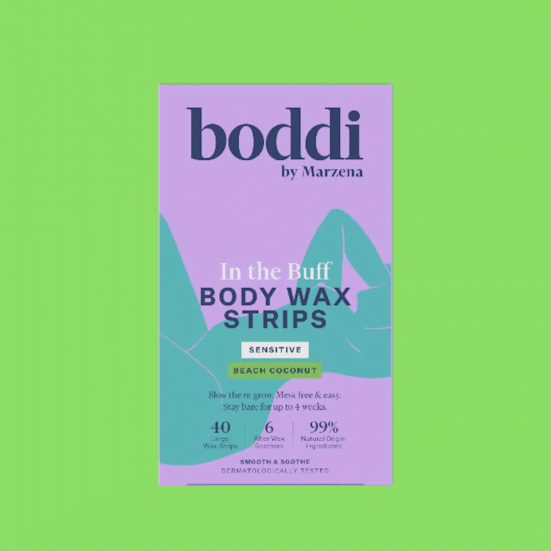 Wax Strips Coconut by boddi